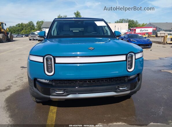 7PDSGABA3PN014299 2023 RIVIAN R1S Blue ხელსაწყოთა პანელის ხედი