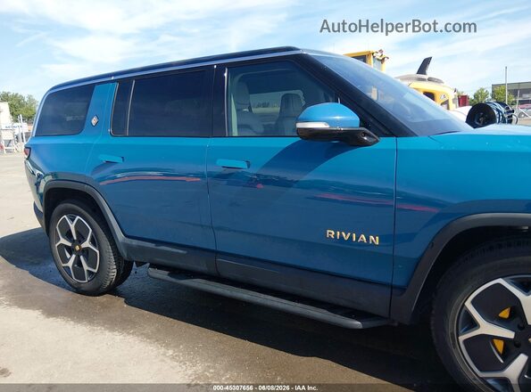 7PDSGABA3PN014299 2023 RIVIAN R1S Blue უკანა სალონის ხედი