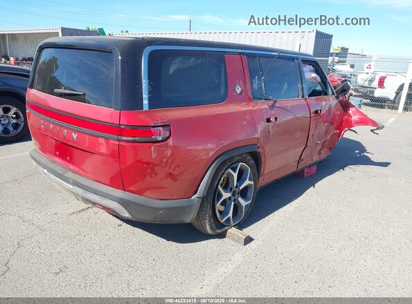 7PDSGABA3RN033955 2024 RIVIAN R1S Red Rear right