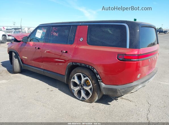 7PDSGABA3RN033955 2024 RIVIAN R1S Red Rear left