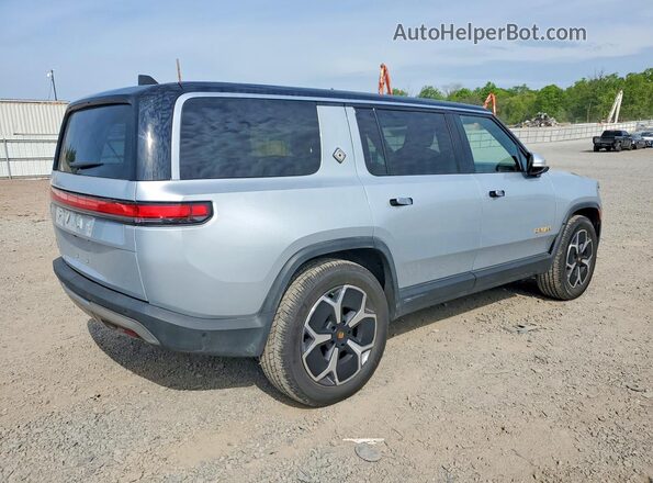 7PDSGABA3RN034071 2024 RIVIAN R1S Gray Задня права чверть