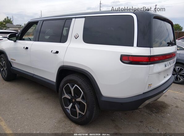 7PDSGABA6PN004916 2023 RIVIAN R1S White Задня ліва чверть