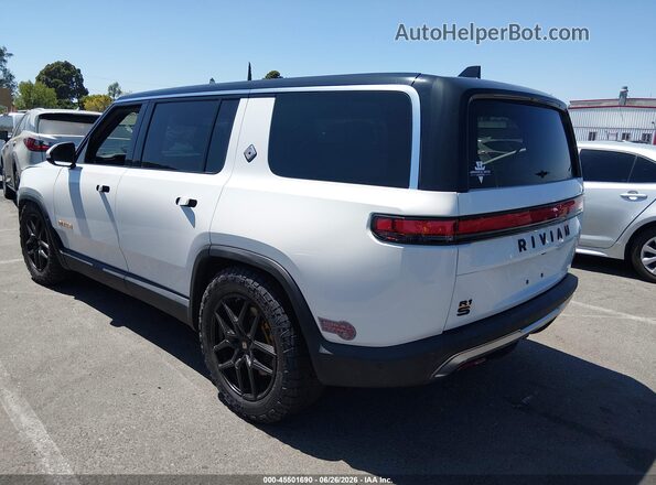 7PDSGABA6PN017536 2023 RIVIAN R1S White Rear left