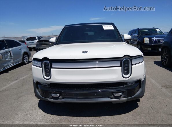 7PDSGABA6PN017536 2023 RIVIAN R1S White Front view