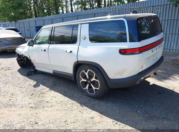 7PDSGABA6RN042505 2024 RIVIAN R1S White Задня ліва чверть