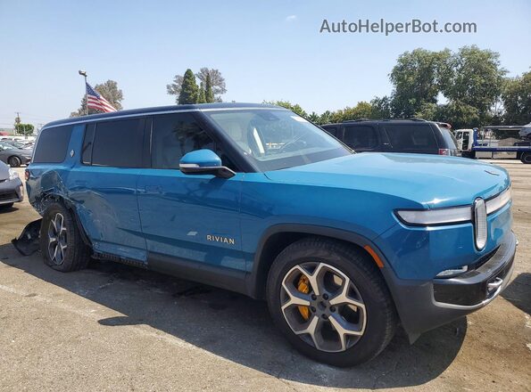 7PDSGABA9RN033281 2024 RIVIAN R1S Blue Przód prawy