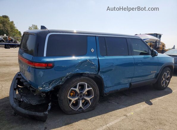 7PDSGABA9RN033281 2024 RIVIAN R1S Blue Tył prawy