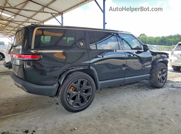 7PDSGABL3NN001678 2022 RIVIAN R1S Черный Задняя правая четверть