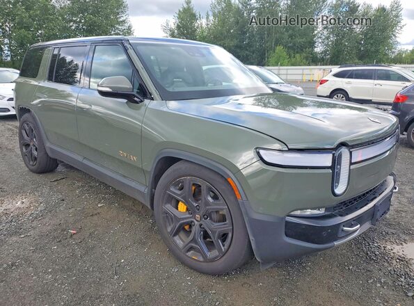 7PDSGABLXPN007917 2023 RIVIAN R1S Green Front right