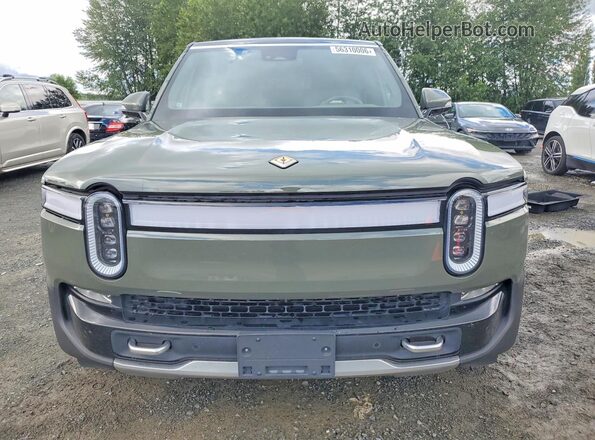 7PDSGABLXPN007917 2023 RIVIAN R1S Green Front view