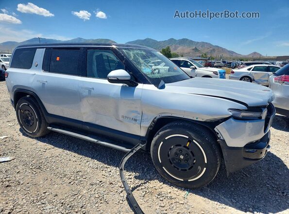 7PDSGBBA0SN057187 2025 RIVIAN R1S Silver Передня права чверть