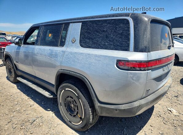7PDSGBBA0SN057187 2025 RIVIAN R1S Silver Задня ліва чверть