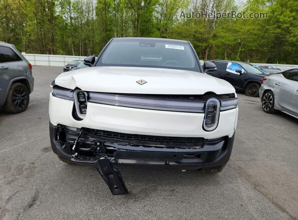 7PDSGBBA2SN055358 2025 RIVIAN R1S White Vista frontal