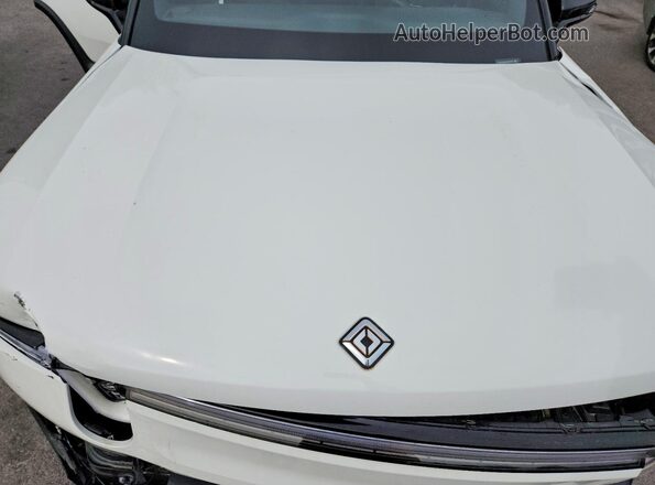 7PDSGBBA2SN055358 2025 RIVIAN R1S White Vista del compartimento del motor