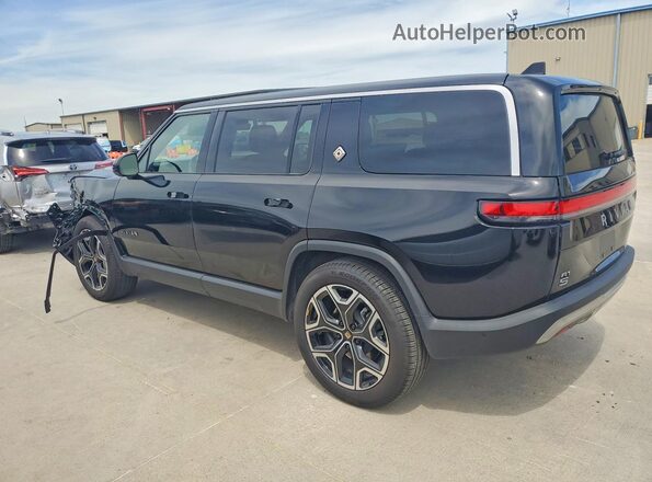 7PDSGBBA2SN068594 2025 RIVIAN R1S Black უკანა მარცხენა