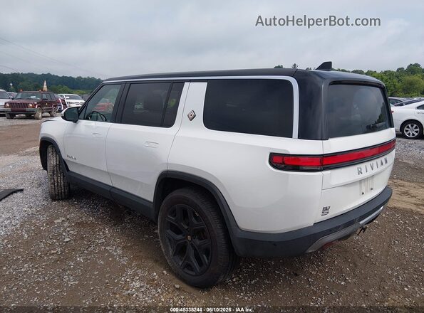 7PDSGBBA6RN030862 2024 RIVIAN R1S White Հետևի ձախ