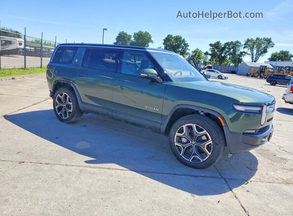 7PDSGCBA0TN080413 2026 RIVIAN R1S Зеленый Передняя правая четверть