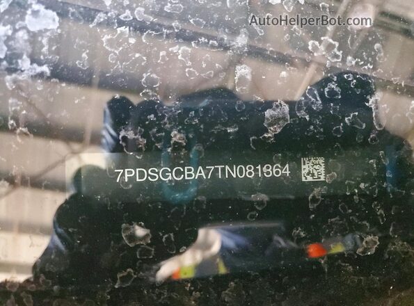 7PDSGCBA7TN081364 2026 RIVIAN R1S Синий Вид наклейки с VIN-кодом