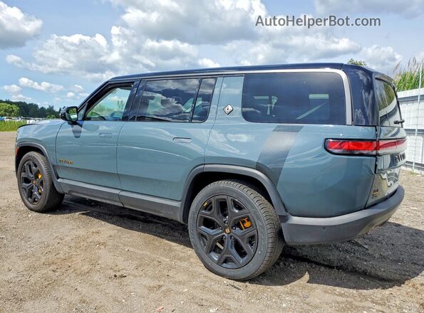 7PDSGCBP6SN061237 2025 RIVIAN R1S Gray Trasero izquierdo
