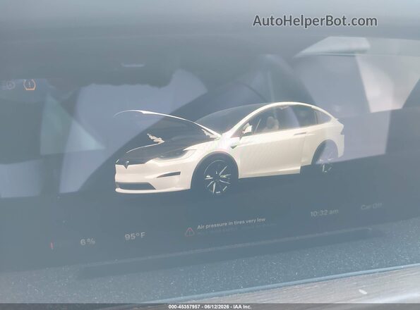 7SAXCAE50NF357366 2022 TESLA MODEL X Black Вид задніх сидінь