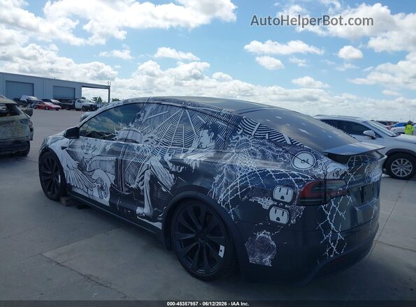 7SAXCAE50NF357366 2022 TESLA MODEL X Black Задня ліва чверть