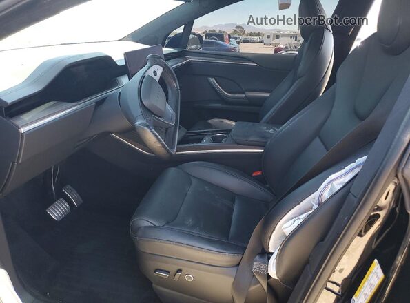 7SAXCAE52SF467346 2025 TESLA MODEL Black წინა სალონის ხედი