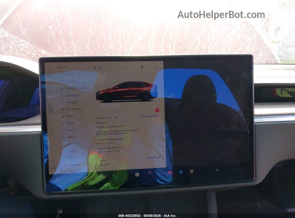 7SAXCAE58SF462183 2025 TESLA MODEL X Red 