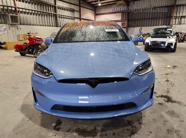 7SAXCAE59TF478510 2026 TESLA MODEL Синий Вид спереди
