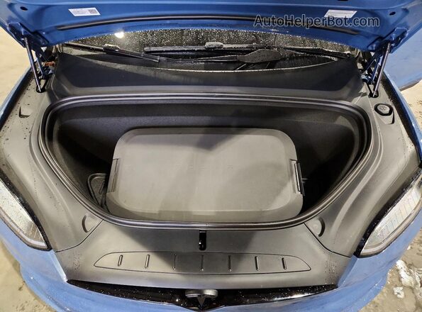 7SAXCAE59TF478510 2026 TESLA MODEL Синий Вид задней части салона