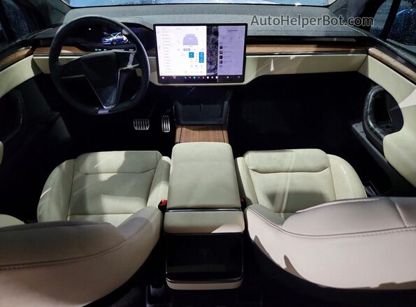 7SAXCAE59TF478510 2026 TESLA MODEL Синий Вид панели приборов