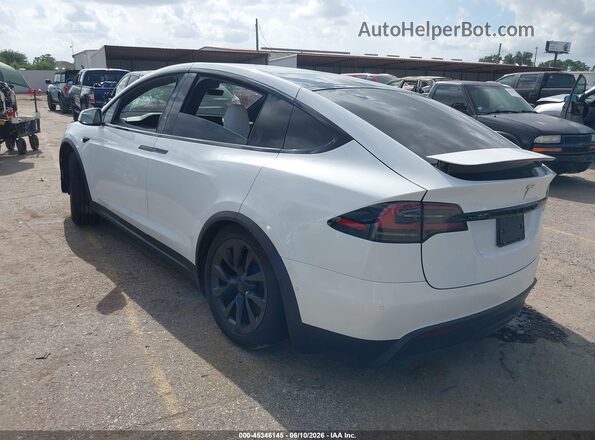 7SAXCBE53NF355729 2022 TESLA MODEL X White Tył lewy