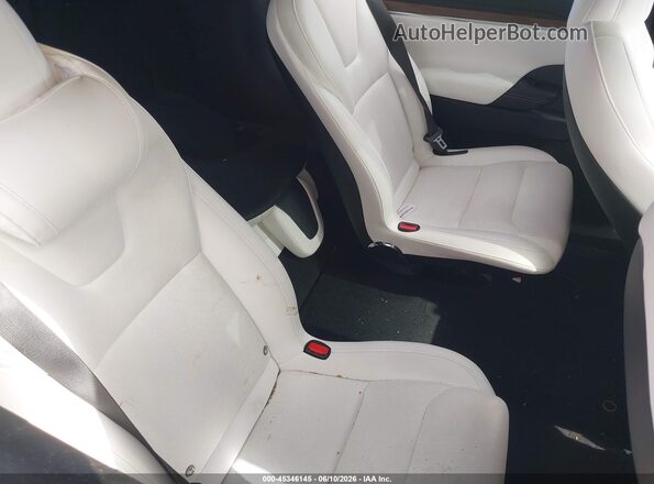 7SAXCBE53NF355729 2022 TESLA MODEL X White Widok naklejki z numerem VIN