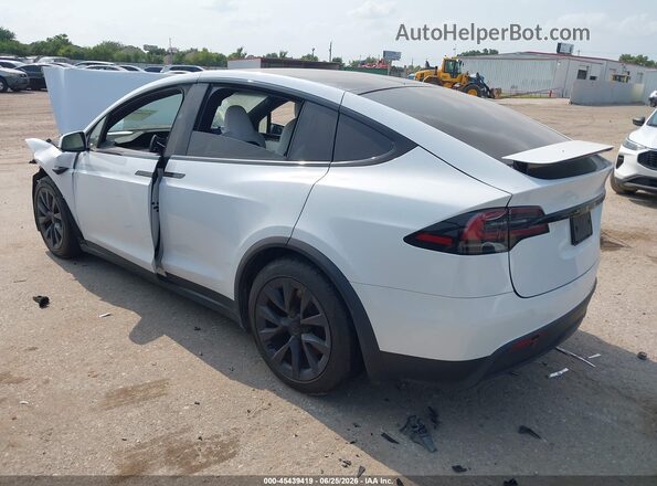 7SAXCBE56PF428398 2023 TESLA MODEL X White Задня ліва чверть