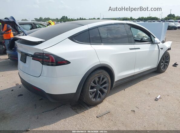7SAXCBE56PF428398 2023 TESLA MODEL X White Задня права чверть