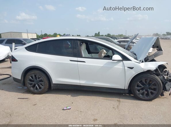 7SAXCBE56PF428398 2023 TESLA MODEL X White Вид щитка приладів