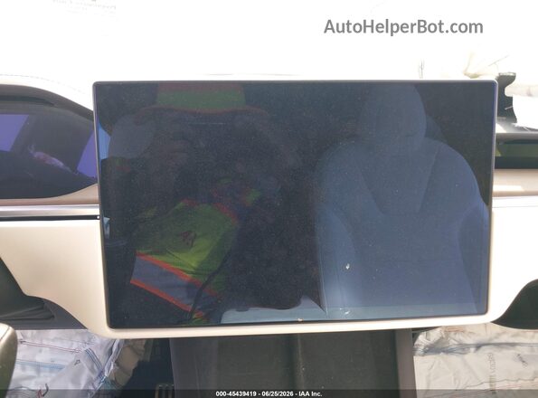 7SAXCBE56PF428398 2023 TESLA MODEL X White Вид задніх сидінь