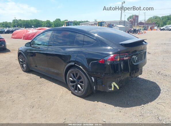 7SAXCBE57NF328517 2022 TESLA MODEL X Черный Вид спереди