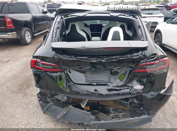 7SAXCBE62RF437093 2024 TESLA MODEL X Black Դիմացի տեսք