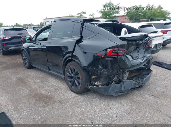 7SAXCBE62RF437093 2024 TESLA MODEL X Black Հետևի ձախ