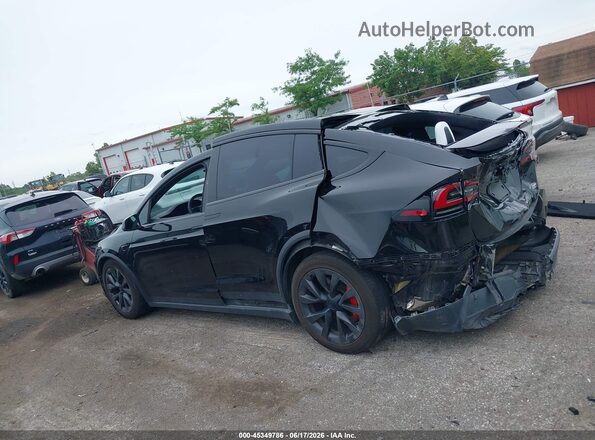 7SAXCBE62RF437093 2024 TESLA MODEL X Black Սարքավորումների վահանակի տեսք