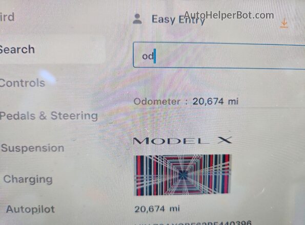 7SAXCBE62RF440396 2024 TESLA MODEL Черный Вид щитка приборов