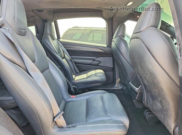 7SAXCBE67NF332253 2022 TESLA MODEL Синий Вид задних сидений