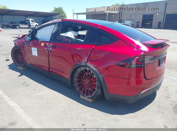 7SAXCBE67RF440331 2024 TESLA MODEL X Red Trasero izquierdo