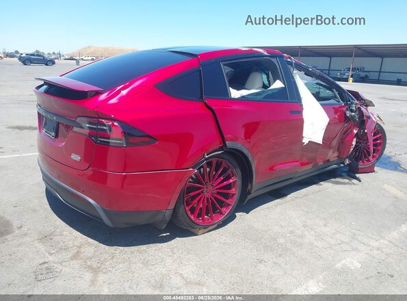7SAXCBE67RF440331 2024 TESLA MODEL X Red Trasero derecho