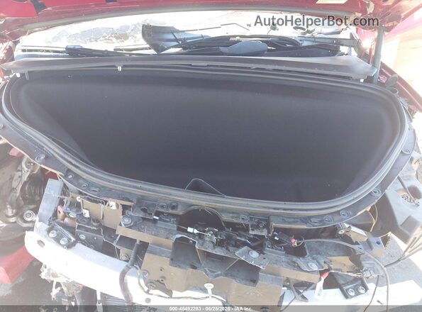 7SAXCBE67RF440331 2024 TESLA MODEL X Red Vista trasera