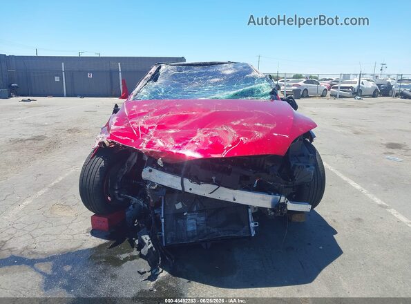 7SAXCBE67RF440331 2024 TESLA MODEL X Red Vista del cuadro de instrumentos