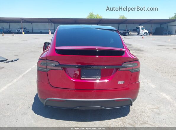 7SAXCBE67RF440331 2024 TESLA MODEL X Red 