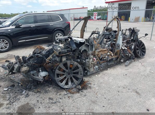 7SAXCBE69NF340581 2022 TESLA MODEL X Белый Передняя левая четверть