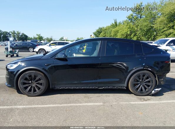 7SAXCBE6XNF356093 2022 TESLA MODEL X Черный Вид щитка приборов
