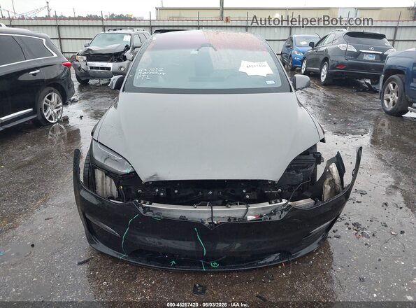 7SAXCBE6XRF437892 2024 TESLA MODEL X Gray Սարքավորումների վահանակի տեսք